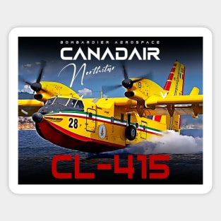 Canadair cl-415 Northstar firebomber Aircraft Sticker